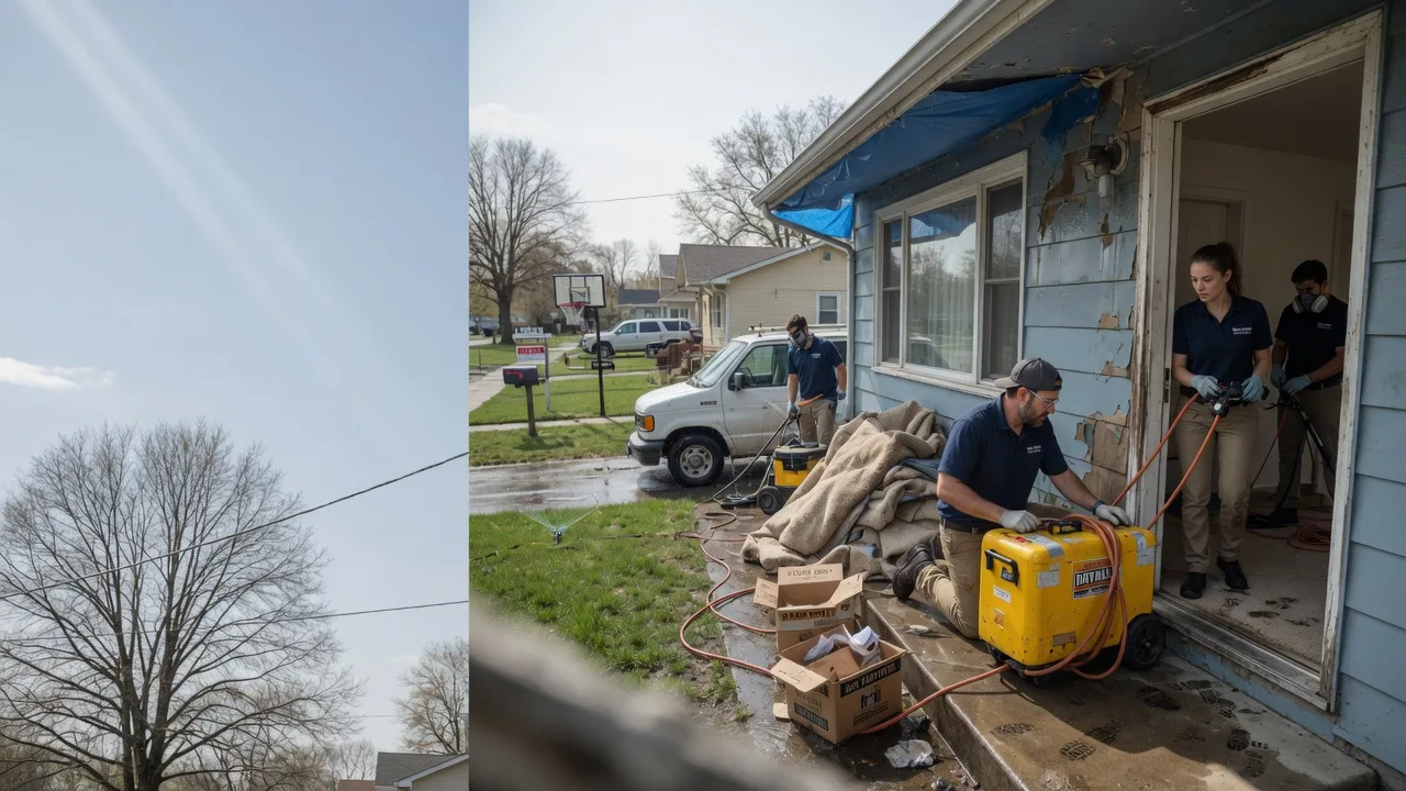 Basement Flood Cleanup in Viola, ID near me